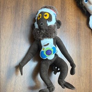 Cloudy With A Chance Of Meatballs Movie Plush Steve Monkey Figure Rare